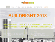 Tablet Screenshot of buildrightpdx.com